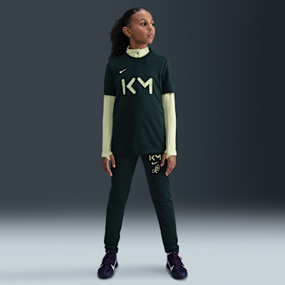 Kylian Mbappé Academy Older Kids' Nike Dri-FIT Football Short-Sleeve Top