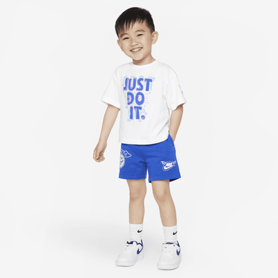 ナイキ スポーツウェア "Art of Play" フレンチ テリー ショートパンツ ベビーショートパンツ