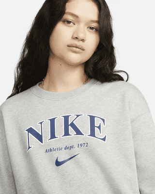 hablar compilar Resentimiento Nike Sportswear Phoenix Fleece Sudadera de chándal de cuello redondo  oversize - Mujer. Nike ES