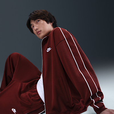 Nike Sportswear Club Men's Oversized Knit Tracksuit Jacket