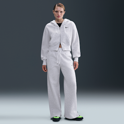 Nike Sportswear Phoenix Fleece Women's Loose Full-Zip Cropped Hoodie