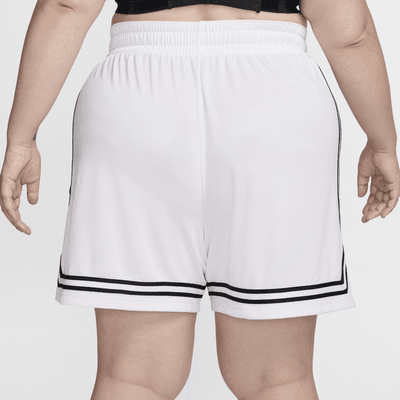 Shorts de básquetbol Dri-FIT de 18 cm para mujer (talla grande) Nike Crossover