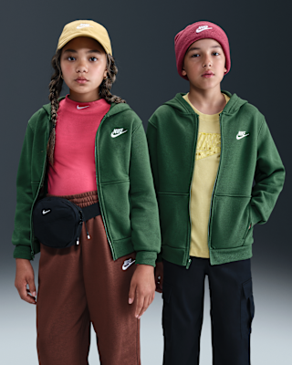 Детское худи Nike Sportswear Club Fleece Big Kids' Full-Zip Hoodie