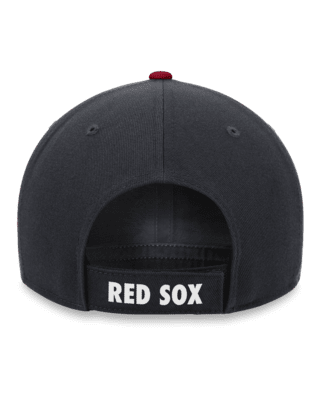 Mens Nike True Dri Fit Boston Red Sox Hat Baseball Black Gray Cap