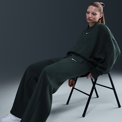 Pantalon ample à taille haute Nike Sportswear Phoenix Fleece pour femme