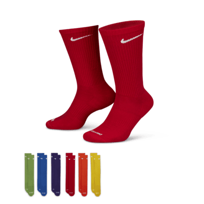 Meias de treino Nike Everyday Plus Cushioned (6 pares)