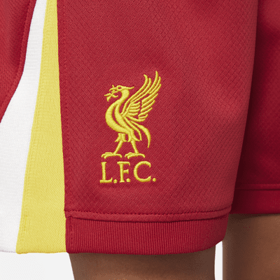 Liverpool FC 2024/25 Stadium Home Nike Football Replica-sæt i tre dele til mindre børn