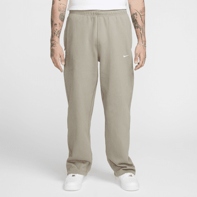 Nike Solo Swoosh Men's Open-Hem Fleece Pants