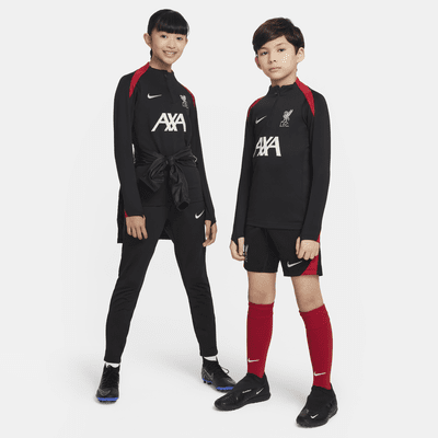 Liverpool FC Strike Nike Dri-FIT Fußball-Drill-Oberteil für ältere Kinder