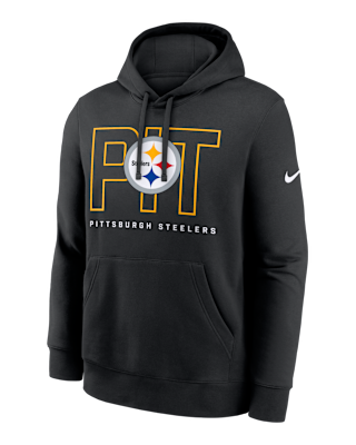 Мужское худи Pittsburgh Steelers Busted Play Club Nike NFL Pullover Hoodie