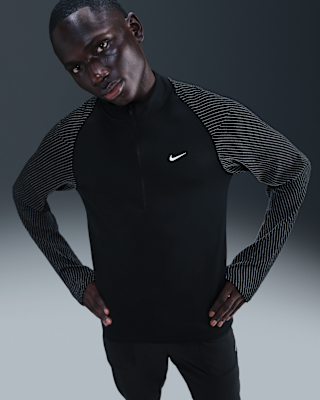 Мужские  Nike Dri-FIT 1/2-Zip Top with Reflective Accents для бега