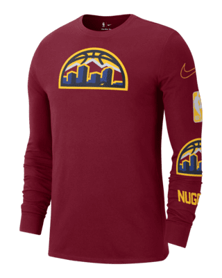 Denver Nuggets NBA Basketball Dabbing Mickey Disney Sports Long Sleeve T- Shirt