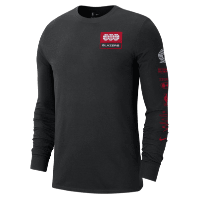 Portland Trail Blazers Essential Men's Nike NBA Long-Sleeve T-Shirt