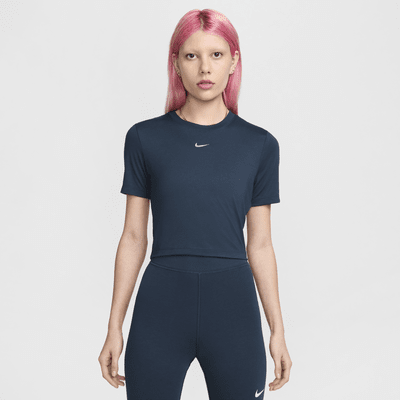 Playera slim cropped para mujer Nike Sportswear Essential