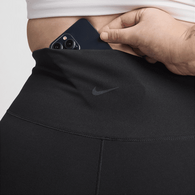 Shorts de ciclismo de tiro alto de 13 cm para mujer (talla grande) Nike One Rib