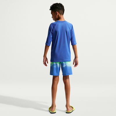 Nike Swim Breaker Big Kids' (Boys') 7" Brief-Lined Volley Short