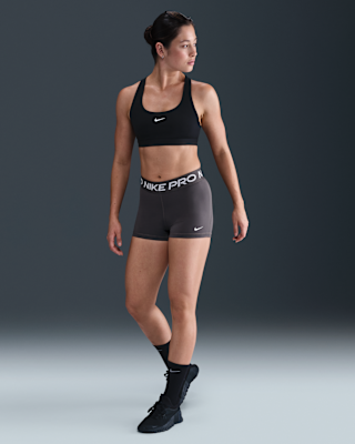Nike Pro Damenshorts (ca. 8 cm)