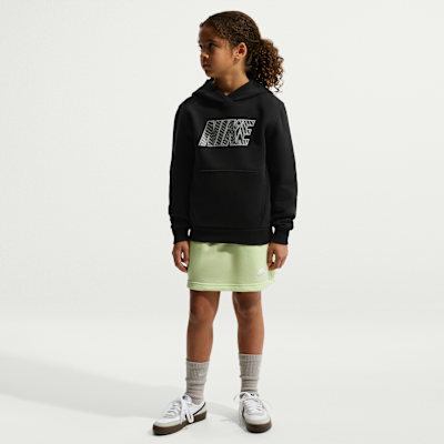 Sudadera con gorro para niños talla grande Nike Sportswear Club Fleece