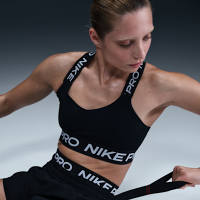 Bra deportivo de baja sujeción sin almohadilla para mujer Nike Pro