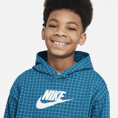 Sudadera de tejido Fleece para niño talla grande Nike Sportswear. Nike.com