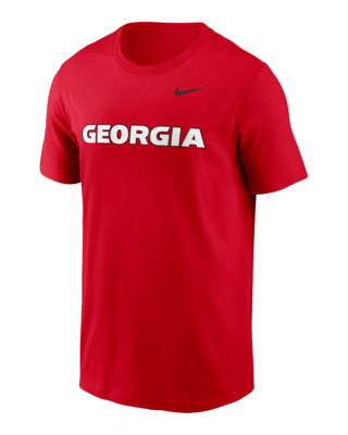 Мужская футболка Georgia Bulldogs Primetime Wordmark Nike College