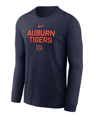 Мужская футболка Auburn Sideline Nike Dri-FIT College Long-Sleeve