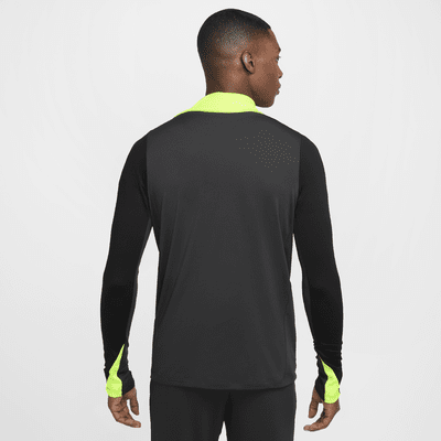 Nike Strike Dri-FIT férfi rövid cipzáras futball-melegítőfelső