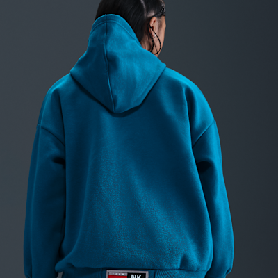 Sudadera con gorro sin cierre de tejido Fleece para niños talla grande Nike Culture of Basketball