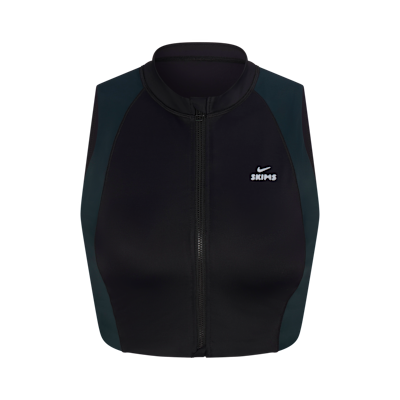 NikeSKIMS Shine Women's Front-Zip Bra