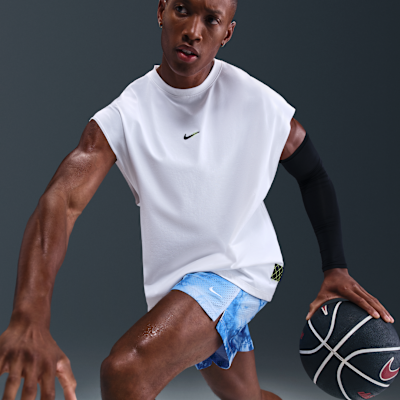 Nike Pantalons curts de bàsquet d'entrenament de malla Dri-FIT de 13 cm - Home