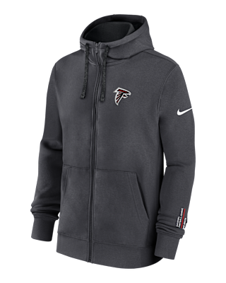 Мужское худи Atlanta Falcons Playbook Page Club Nike NFL Full-Zip Hoodie