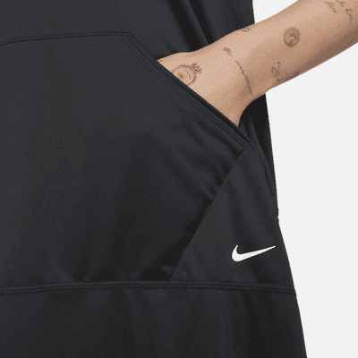 Vestido con gorro para mujer Nike Solid Cover-Up