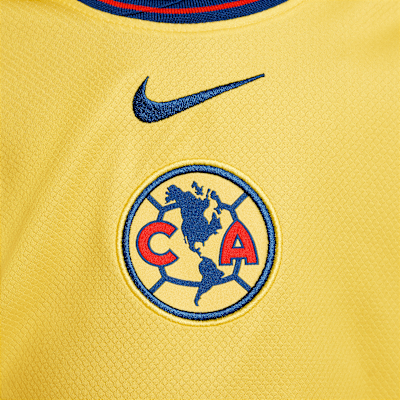 Kit de 3 piezas de fútbol Nike Replica para niños talla pequeña Club América local 2024/25 Stadium