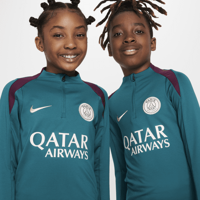 Paris Saint-Germain Strike Nike Dri-FIT voetbaltrainingstop voor kids