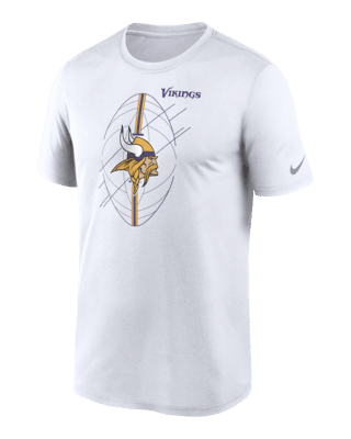 Men's Nike White Minnesota Vikings Icon Legend Performance T-Shirt