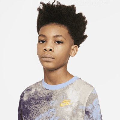 Nike Sportswear Big Kids' (Boys') Printed T-Shirt