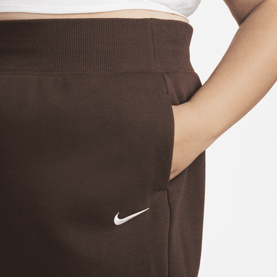 Nike Sportswear Phoenix Fleece Women's High-Waisted Loose Shorts (Plus Size)