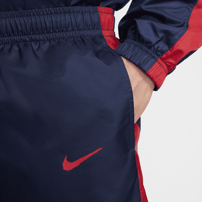 Paris Saint-Germain Nike geweven voetbaltrainingspak met capuchon voor heren