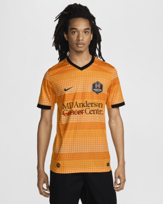 Мужские джерси Houston Dash 2024 Stadium Primary Nike Dri-FIT NWSL Replica Jersey