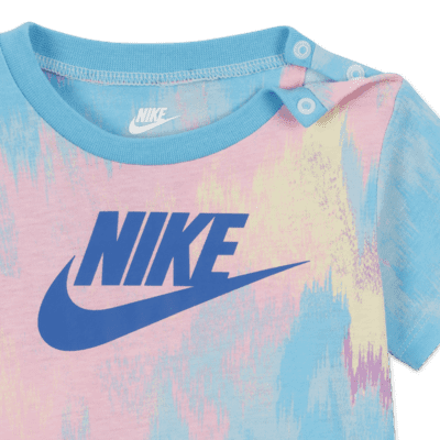 Nike Printed Club Romper Baby (12-24M) Romper