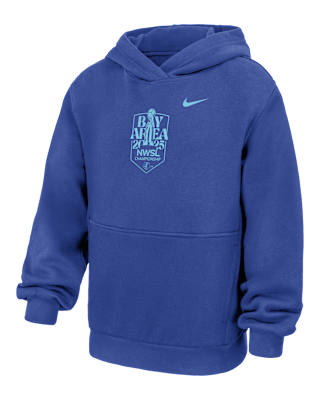 Детское худи NWSL Championship Club Fleece Big Kids' Nike Soccer Pullover Hoodie