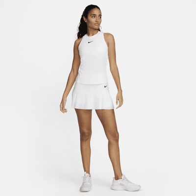 Nike Advantage-Dri-FIT tennisnederdel til kvinder