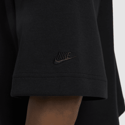 Haut en tissu Fleece à manches courtes Nike Tech pour homme