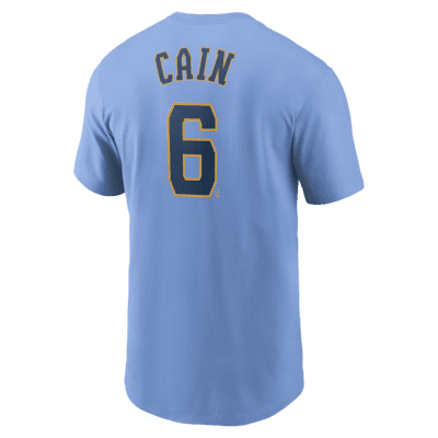 MLB Milwaukee Brewers (Lorenzo Cain) Men's T-Shirt