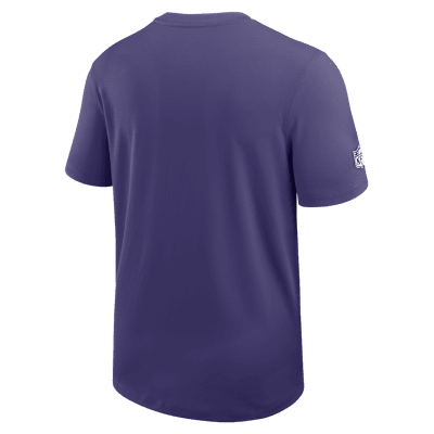 Playera Nike Dri-FIT de la NFL para hombre Baltimore Ravens Sideline Coach