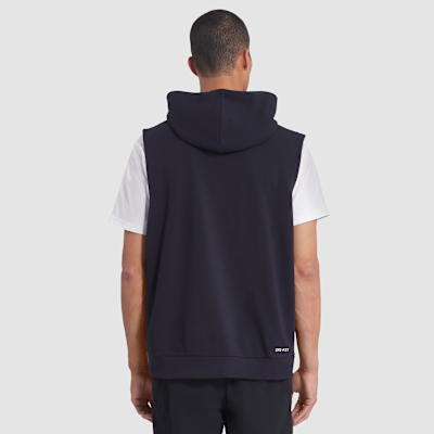 Sudadera con gorro sin cierre sin mangas Nike Dri-FIT de la NFL para hombre Los Angeles Rams Rivalries Collection Sideline