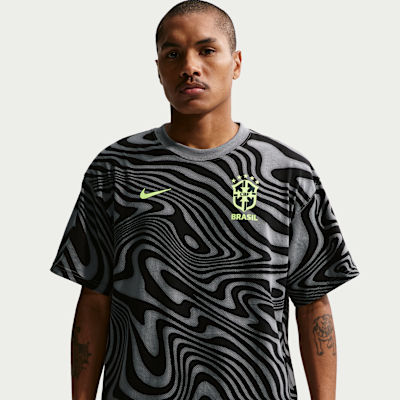 Brazil เสื้อยืดผู้ชาย Nike Football