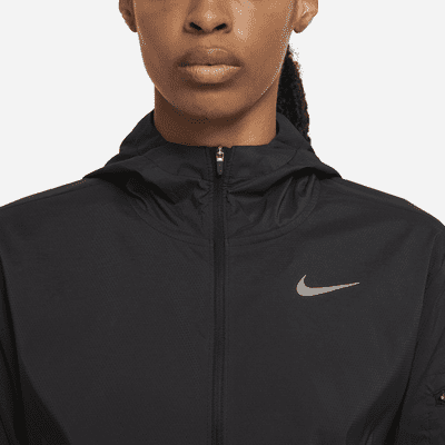 nike air women's hooded running jacket