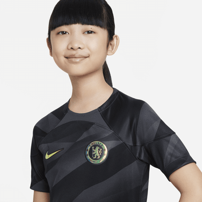Chelsea F.C. 2023/24 Stadium Goalkeeper Older Kids' Nike Dri-FIT ...