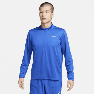 Playera de correr Dri-FIT de medio cierre para hombre Nike Pacer